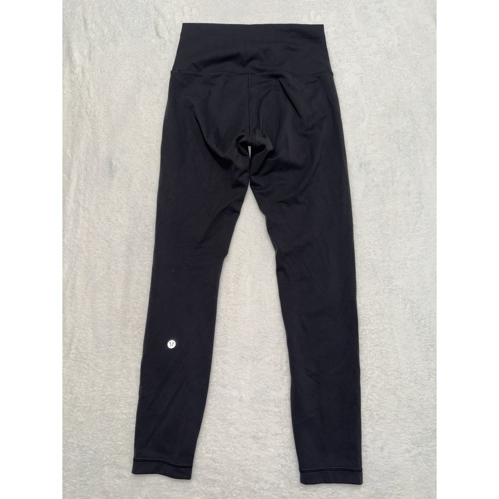 Lululemon Women's Black Wunder Train High-Rise Tight Size 6